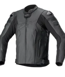Alpinestars Missile V2 Leather Jacket Black Black