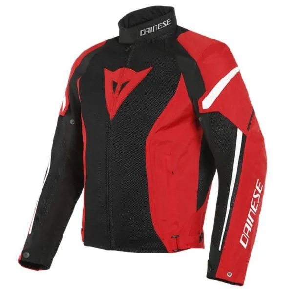 Dainese Air Crono 2 Tex Jacket Black/Red/White 3 Dainese Air Crono 2 Tex Jacket Black/Red/White