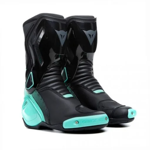 Dainese Nexus 2 Lady Boots Black/Acqua-Green -Motorcycle Equipment Soldes dainese nexus 2 lady black green motorcycle boots motorradstiefel motorlaarzen bottes botas botlar 1 1