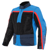 Dainese Outlaw Tex Jacket Black Light-Blue Black-Iris 1 Dainese Outlaw Tex Jacket Black Light-Blue Black-Iris -Motorcycle Equipment Soldes dainese outlaw tex jacket black blue black iris motorcycle jacket motorradjacke blouson veste motorjas mont chaqueta 1