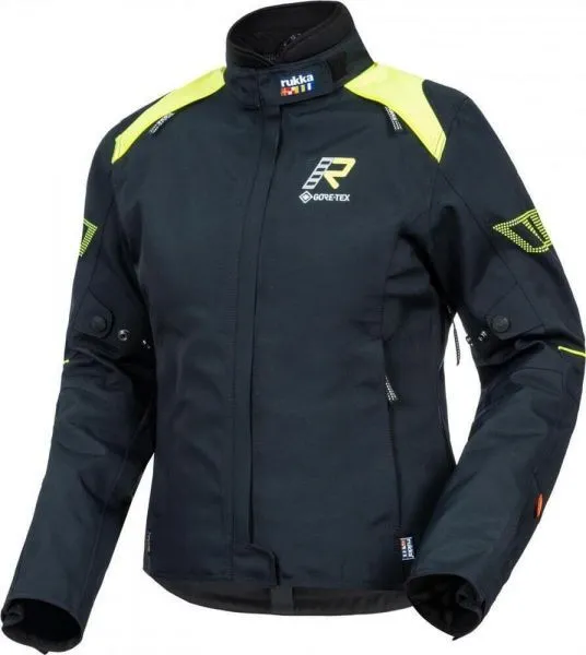 Rukka Rexiina Veste Black-Yellow 3 Rukka Rexiina Veste Black-Yellow